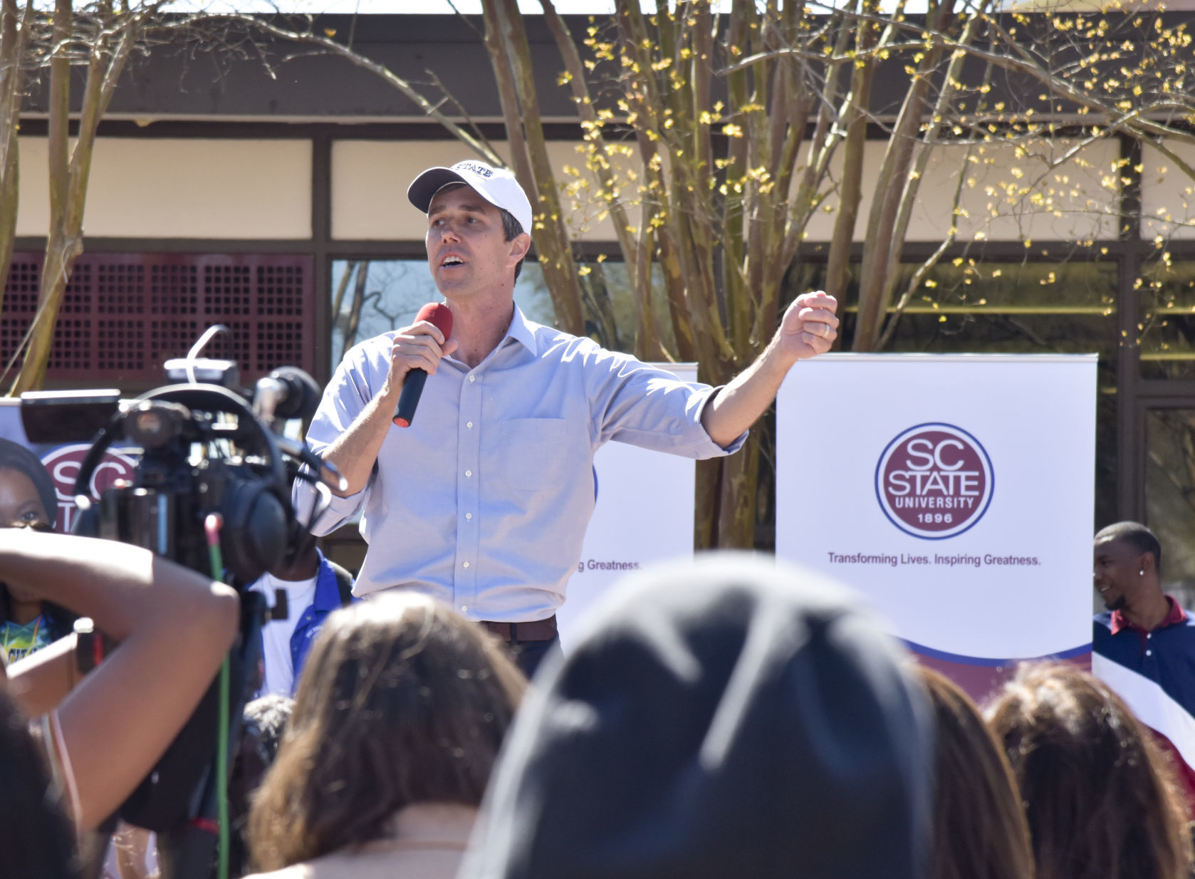 Beto O'Rourke at S.C. State